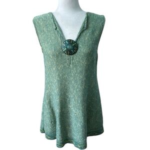 Bill Baber Tunic Handmade in Scotland Linen Blend Size Medium